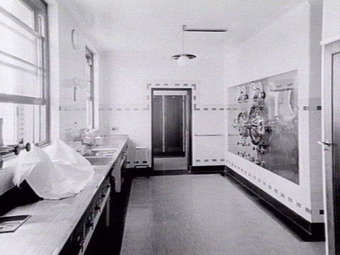 Facilities and services at the Mercy Hospital, East Melbourne, 1936