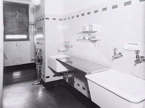 Facilities and services at the Mercy Hospital, East Melbourne, 1936