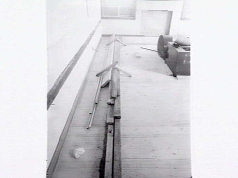 Housing Commission of Victoria pre-fabricated timber houses, showing construction in kitchen, bathroom and laundry, transfer of sections to building sites and positioning of houses on blocks at Sandringham Estate, 1949