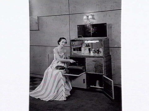 Classic brand sound equipment displayed at Classic Radios, Malvern East, c. 1953