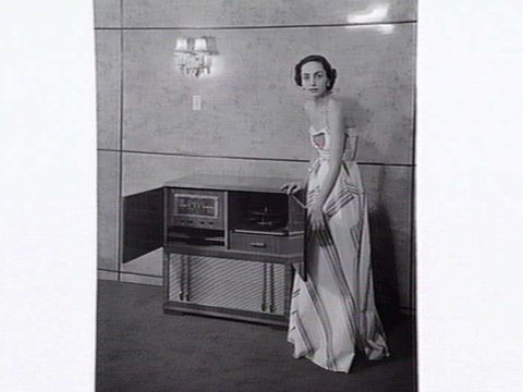 Classic brand sound equipment displayed at Classic Radios, Malvern East, 1950–56