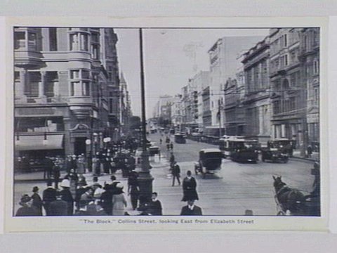 Melbourne Folding Souvenir Card, c. 1912