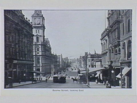 Melbourne Folding Souvenir Card, c. 1912