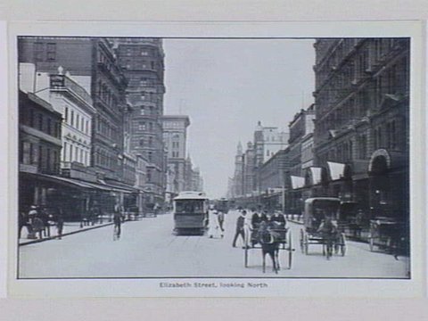 Melbourne Folding Souvenir Card, 1912