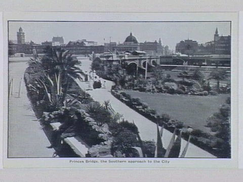 Melbourne Folding Souvenir Card, c. 1912