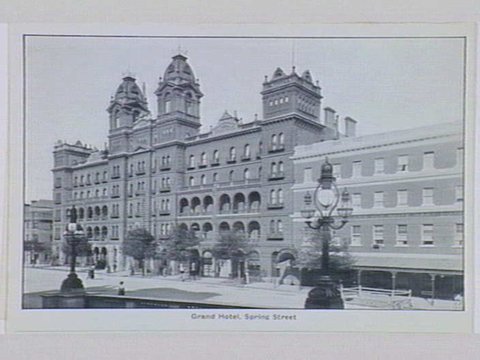 Melbourne Folding Souvenir Card, c. 1912