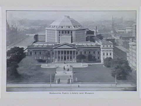 Melbourne Folding Souvenir Card, c. 1912