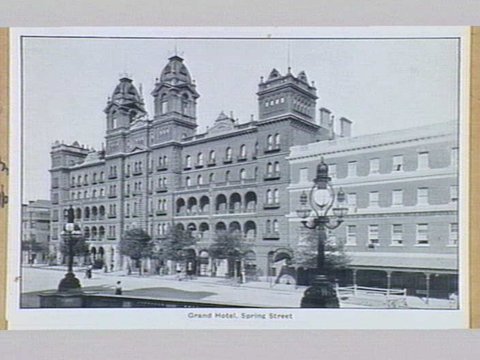 Melbourne Folding Souvenir Card, c. 1912