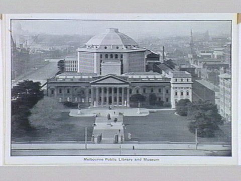 Melbourne Folding Souvenir Card, c. 1912
