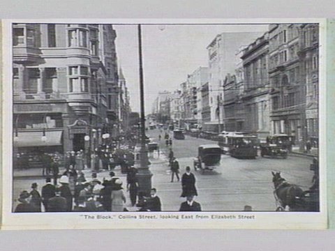 Melbourne 17 City and Country Scenes Folding Souvenir Card, c. 1920