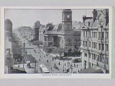 Melbourne 17 City and Country Scenes Folding Souvenir Card, 1920