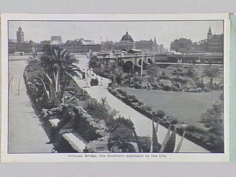 Melbourne 17 City and Country Scenes Folding Souvenir Card, c. 1920