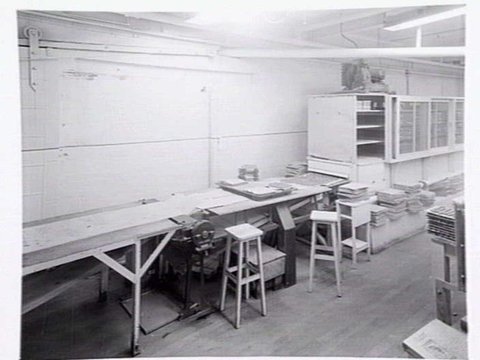 Interiors and exteriors at Rowntree and Co. (Aust.) Pty. Ltd., confectioners, Brunswick, 1951?
