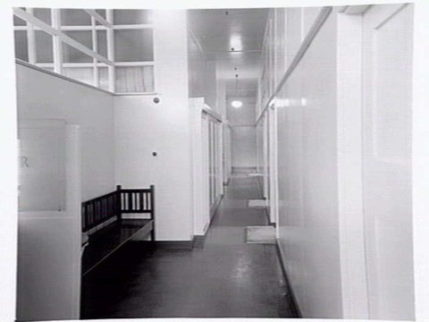 Interiors and exteriors at Rowntree and Co. (Aust.) Pty. Ltd., confectioners, Brunswick, c. 1951