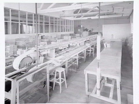 Interiors and exteriors at Rowntree and Co. (Aust.) Pty. Ltd., confectioners, Brunswick, 1951?