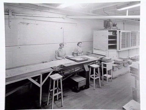 Interiors and exteriors at Rowntree and Co. (Aust.) Pty. Ltd., confectioners, Brunswick, c. 1951