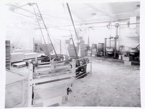 Interiors and exteriors at Rowntree and Co. (Aust.) Pty. Ltd., confectioners, Brunswick, c. 1951