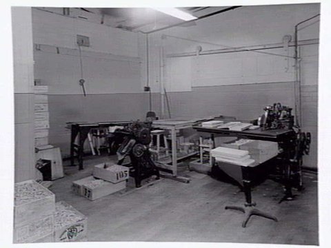 Interiors and exteriors at Rowntree and Co. (Aust.) Pty. Ltd., confectioners, Brunswick, c. 1951
