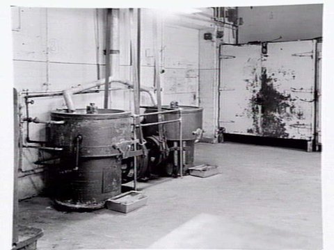 Interiors and exteriors at Rowntree and Co. (Aust.) Pty. Ltd., confectioners, Brunswick, c. 1951