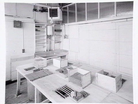 Interiors and exteriors at Rowntree and Co. (Aust.) Pty. Ltd., confectioners, Brunswick, 1951?