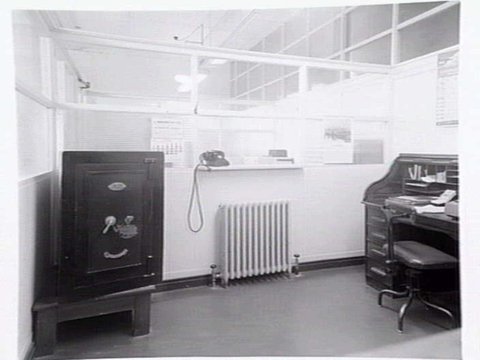 Interiors and exteriors at Rowntree and Co. (Aust.) Pty. Ltd., confectioners, Brunswick, c. 1951