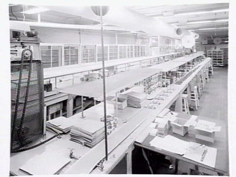 Interiors and exteriors at Rowntree and Co. (Aust.) Pty. Ltd., confectioners, Brunswick, c. 1951