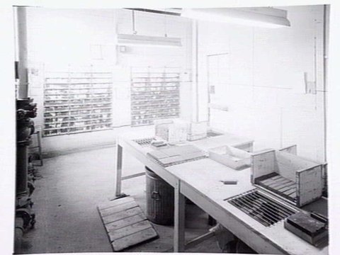 Interiors and exteriors at Rowntree and Co. (Aust.) Pty. Ltd., confectioners, Brunswick, c. 1951