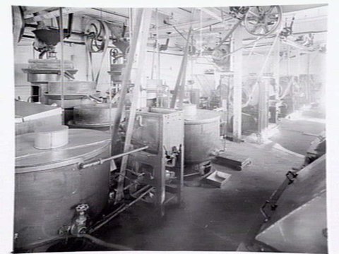Interiors and exteriors at Rowntree and Co. (Aust.) Pty. Ltd., confectioners, Brunswick, c. 1951