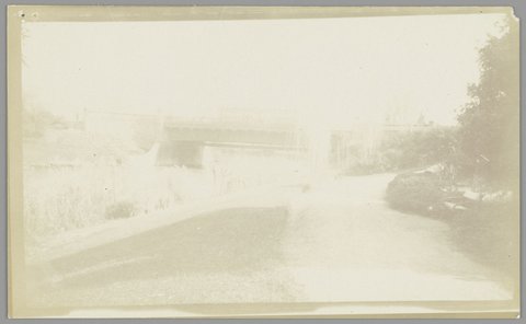 Princes Bridge and garden, 1925–35