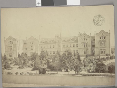 Melbourne Benevolent Asylum, 1871