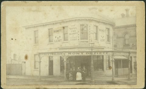 The Australian Mont de Piete , Carlton Branch, [Vic.], 1880–1900