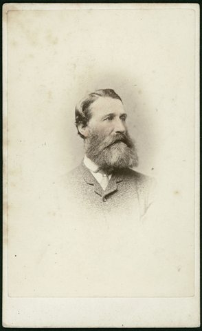 Studio portraits of gentlemen in Melbourne, 1865–67