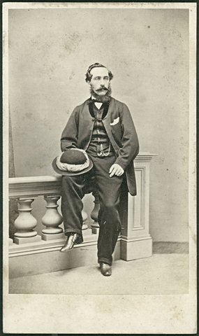Studio portraits by Paterson Bros., Melbourne, 1862–73