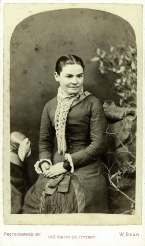 Portrait photographs by W. Bear of Smith Street, Fitzroy, Victoria, 1877–82