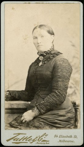Studio portraits, Melbourne, Victoria, 1883–91