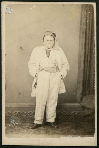 Portrait photographs of men by Archibald McDonald, Bourke Street, Melbourne, 1864–69