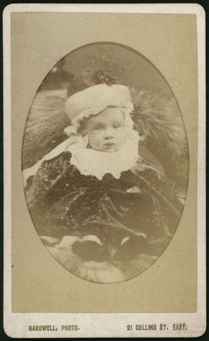 Studio portraits, Melbourne, 1880–88