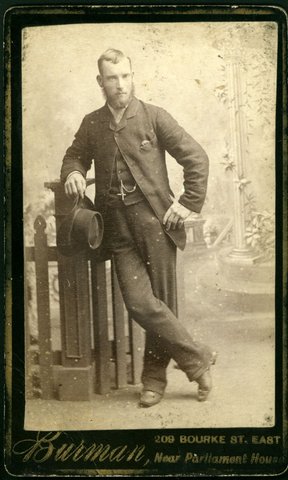 Portrait photographs by Arthur W. Burman, 209 Bourke Street, Melbourne, 1878–88