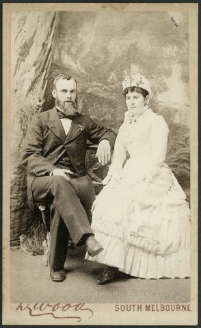 Portrait photographs by David Wood of Melbourne and Emerald Hill, Vic, 1866–1907