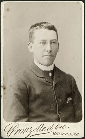 Portrait photographs by Grouzelle & Co. Royal Arcade, Melbourne, Vic, 1884–87