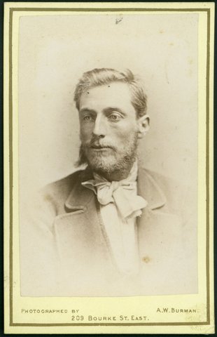 Portrait photographs by Arthur W. Burman, 209 Bourke Street, Melbourne, 1878–88