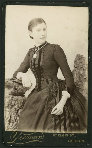 Portrait photographs by John Yeoman & Co., 87 Elgin Street, Carlton and 47 Chapel Street, Prahran, 1884–89