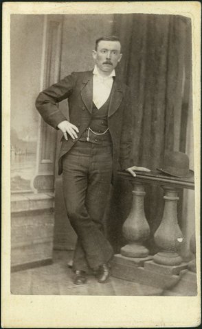 Portrait photographs by photographer E. Bell, Melbourne, Vic, 1872–76