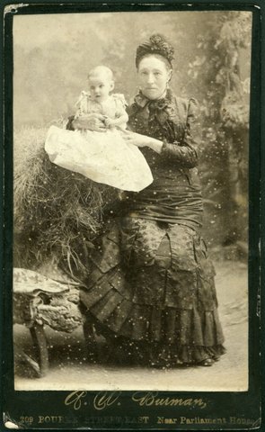 Portrait photographs by Arthur W. Burman, 209 Bourke Street, Melbourne, 1878–88