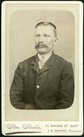 Portrait photographs from Star Studio, Bourke Street, Melbourne, J. S. Brown Proprietor, 1888–91