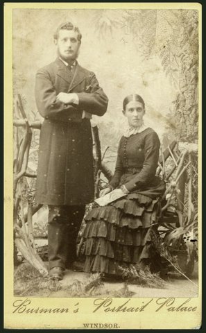 Portrait photographs by Burman's Portrait Palace, Chapel Street, Windsor, Vic, 1880–1900