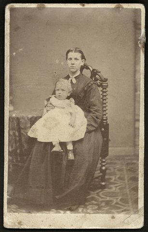 Studio portraits by Professor Hawkins in Melbourne, Victoria, c. 1879