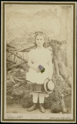 Portrait photographs by Soden & Co., Bourke Street, Melbourne, Vic, c. 1875