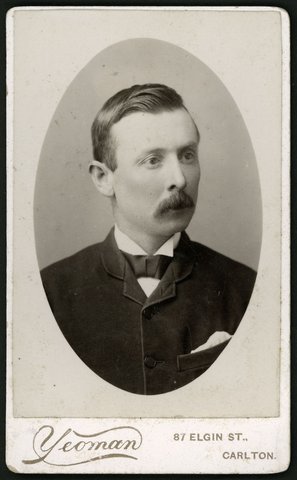 Portrait photographs by John Yeoman & Co., 87 Elgin Street, Carlton and 47 Chapel Street, Prahran, 1884–89