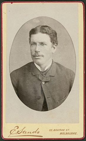 Portrait photographs by Edward Sands of Bourke Street, Melbourne and Williamstown, 1878–1914